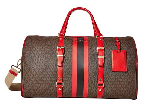 michael kors travel duffle bags|Michael Kors large suitcase.